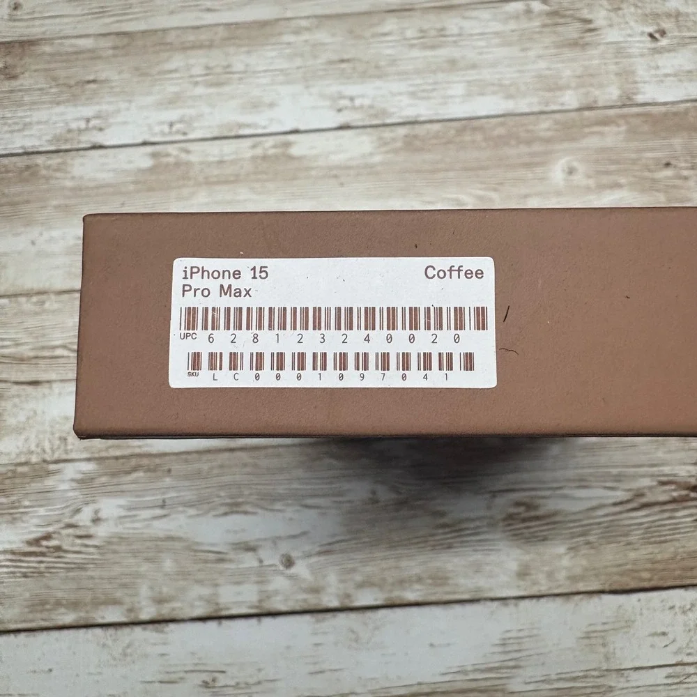 Latercase‎ Coffee Phone Case for iPhone 15 Pro Max Impossibly Thin  New Open Box